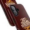 Tough Phone Case - "Just You & Me Forever" Design - Perfect for Couples and Anniversaries