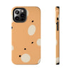 Abstract Polka Dot Tough Phone Case - Durable Protective Cover for Stylish Communication