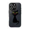 Halloween Black Cat Tough Phone Case