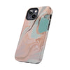 Artistic Marble Tough Phone Case - Stylish & Durable Protection