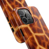 Animal Print Tough Phone Case - Giraffe Inspired Design