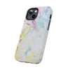 Colorful Marble Tough Phone Case - Durable and Stylish Protection