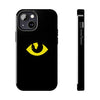 Mystic Eye Tough Phone Case - Durable Black Protector for Trendsetters