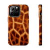 Animal Print Tough Phone Case - Giraffe Inspired Design