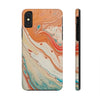 Artistic Tough Phone Cases – Colorful Abstract Marble Design