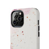 Artistic Tough Phone Cases - Vibrant Watercolor Splash Design