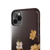 Elegant Floral Tough Phone Case - Chic Protection for Your Device