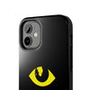 Mystic Eye Tough Phone Case - Durable Black Protector for Trendsetters