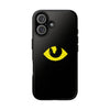 Mystic Eye Tough Phone Case - Durable Black Protector for Trendsetters