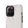 Artistic Tough Phone Cases - Vibrant Watercolor Splash Design