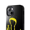 Tough Phone Cases - Durable Protection with Edgy Yellow Design