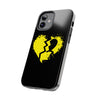 Broken Heart Tough Phone Case - Durable Design for Trendsetters