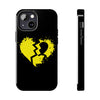 Broken Heart Tough Phone Case - Durable Design for Trendsetters