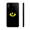 Mystic Eye Tough Phone Case - Durable Black Protector for Trendsetters