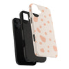 Chic Tough Phone Case with Abstract Blush Spots