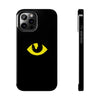 Mystic Eye Tough Phone Case - Durable Black Protector for Trendsetters