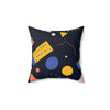 Modern Geometric Decorative Pillow - Abstract Design