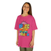 Kids Tee: Fine Power Motivational Words & Cartoons