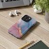 Elegant Marble Design Tough Phone Case - Stylish & Durable Protective Cover