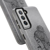 Stylish Tough Phone Cases with Artful Line Drawing - Perfect Gift for Teens and Young Adults