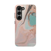 Artistic Marble Tough Phone Case - Stylish & Durable Protection