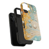 Artistic Marble Tough Phone Case - Stylish and Durable Protection