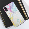 Colorful Marble Tough Phone Case - Durable and Stylish Protection