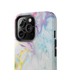 Colorful Marble Tough Phone Case - Durable and Stylish Protection