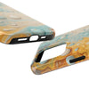 Artistic Marble Tough Phone Case - Stylish and Durable Protection