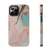 Artistic Marble Tough Phone Case - Stylish & Durable Protection