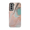 Artistic Marble Tough Phone Case - Stylish & Durable Protection