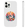 Boho Chic Flexi Case - Hand Gesture & Floral Design