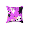 Vibrant Contemporary Square Pillow - Abstract Design for Modern Home Decor