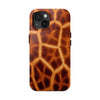 Animal Print Tough Phone Case - Giraffe Inspired Design