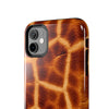 Animal Print Tough Phone Case - Giraffe Inspired Design