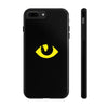 Mystic Eye Tough Phone Case - Durable Black Protector for Trendsetters