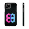 Bold Number 88 Tough Phone Case - Durable Protection with Vibrant Design