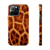 Animal Print Tough Phone Case - Giraffe Inspired Design