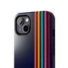 Retro Rainbow Tough Phone Case - Durable Protection for Your Device