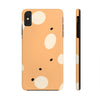 Abstract Polka Dot Tough Phone Case - Durable Protective Cover for Stylish Communication