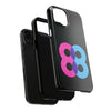 Bold Number 88 Tough Phone Case - Durable Protection with Vibrant Design