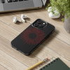 Bold Red Starburst Tough Phone Case - Durable Protection for Style and Safety