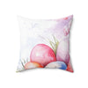 Spring Floral & Easter Eggs Decorative Pillow