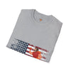 USA Flag Teens T-Shirt, Comfort Summer Wear, Trendy Fashion Tee, Softstyle Tee, Unisex Tee