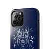 Artistic Tough Phone Case - Tribal Cat Design