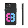 Bold Number 88 Tough Phone Case - Durable Protection with Vibrant Design