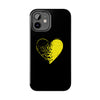 Bold Heart Tough Phone Case - Durable & Stylish Protection for Your Device