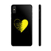 Bold Heart Tough Phone Case - Durable & Stylish Protection for Your Device