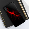 Stylish Tough Phone Case with Lightning Design - Durable Protection for Adventurers