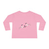 Toddler Tee - Cute Ice Cream Lover Cat Print